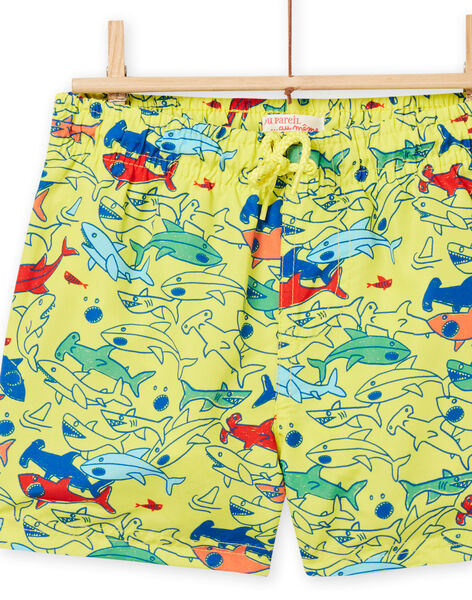 Bañador amarillo pollo para niño NYOMERBOXREQ / 22SI02L6MAI117