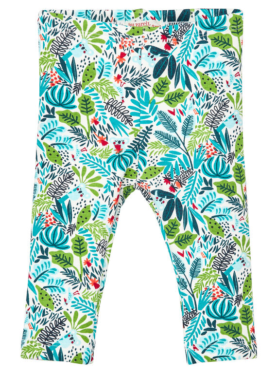Leggings gruesos con estampado para bebé niña JICLOPAN / 20SG0911PAN001