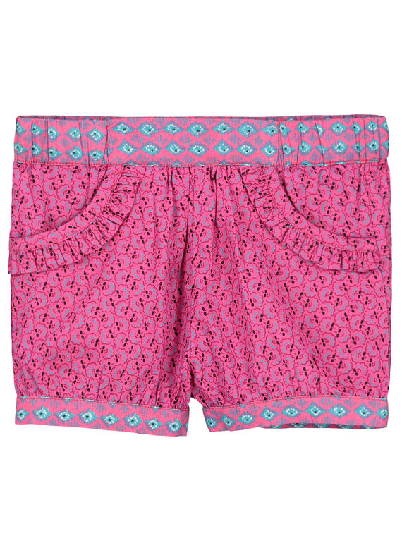 Short de popelina para bebé niña FITUSHO / 19SG09F1SHO712
