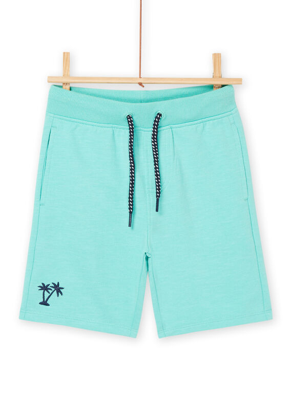 Bermudas turquesa de muletón ROJOBER3 / 23S90297BERC200