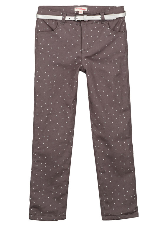 Pantalón de satén con forro polar GABLAPANT2 / 19W901S1PANJ912