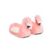 Zapatillas 3D rosa con flamenco para niña