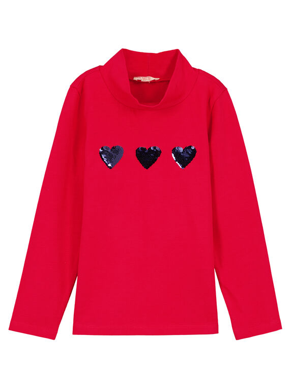 Jersey fino con lentejuelas en forma de corazón GATRISOUP / 19W901J1SPLF512