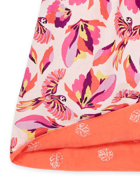 Vestido reversible rosa y naranja RANEOROB3 / 23S901O3ROBD310