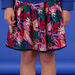 Falda reversible multicolor