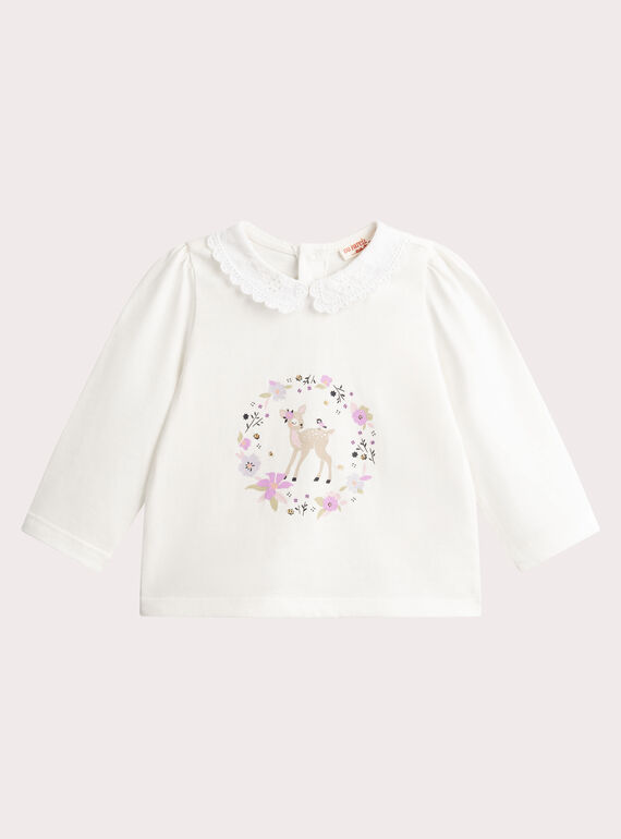 Top con animación de cierva para bebé niña VIPERBRA / 24WG09R1BRA001