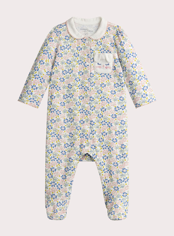 Soperna con estampado floral para niña  VEFIGREFLE / 24WH1374GRE001