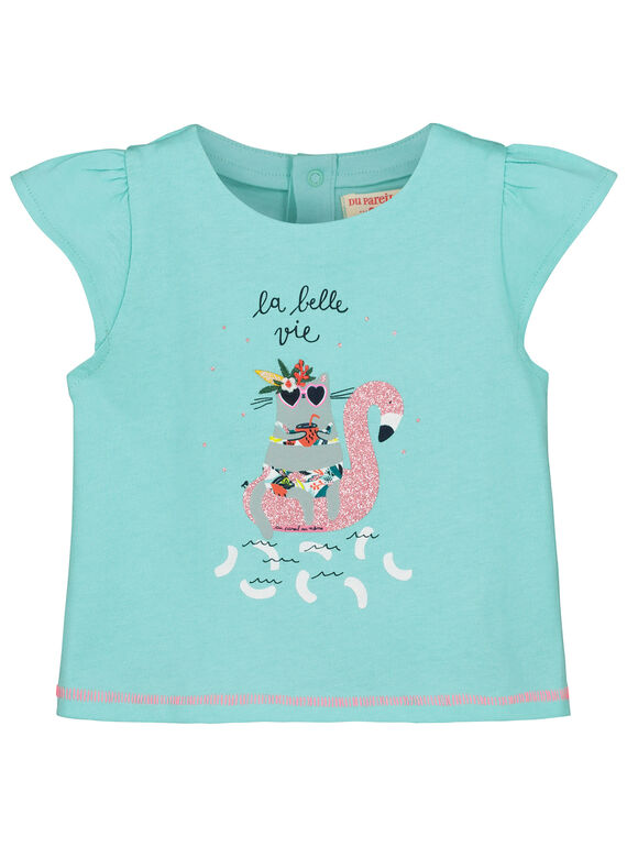 Camiseta estampada para bebé niña FICUTI2 / 19SG09N2TMC219