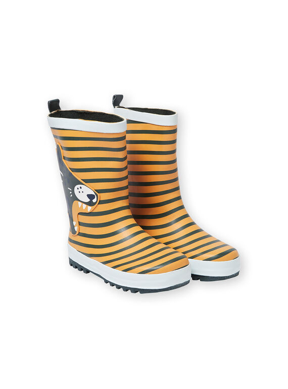 Yellow RAIN BOOTS KGBPFELIN / 20XK3663D0C010