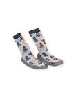 Calcetines zapatilla con estampado de cohete POCHO7AOP2 / 22XK3643D08940