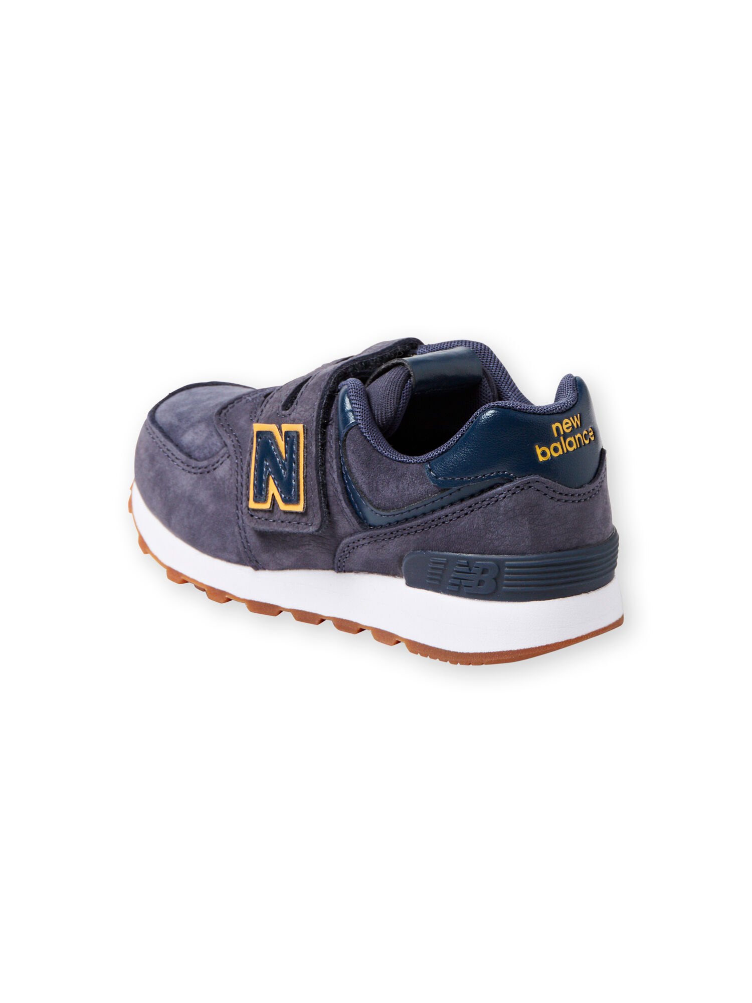 Zapatillas New Balance de color azul marino y naranja para niño روشان Zapatillas New Balance de color azul marino y naranja para niño روشان