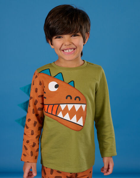 Pijama con dibujo de dinosaurio REGOPYJDINO / 23SH1251PYJ626