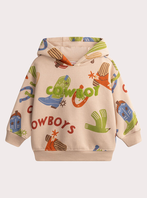 Sudadera con estampado de vaquero  WOLANSWE / 25S90241SWED327