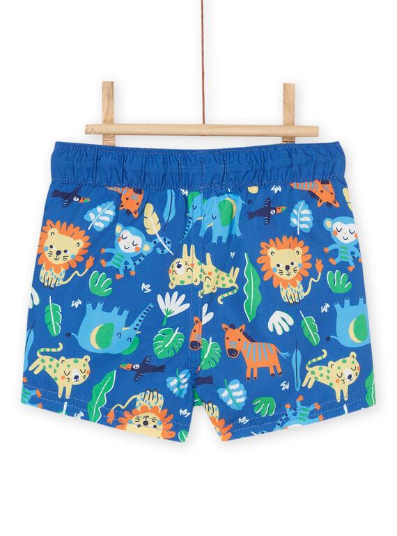 Bañador azul con estampado animal RYUMER1 / 23SI10RDMAIA002