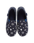 Patucos slip-on con estampado de estrella y rayo fosforescente POPANTPHOS / 22XK3641D0B070