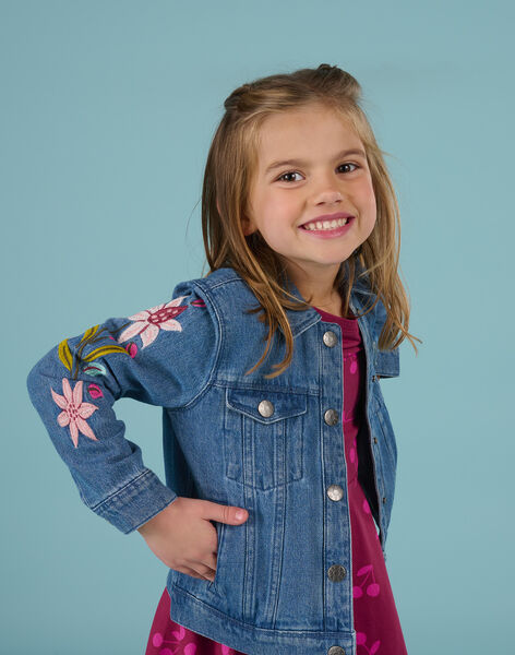 Chaqueta vaquera azul denim claro RAMAGVEST / 23S901J1VESP272