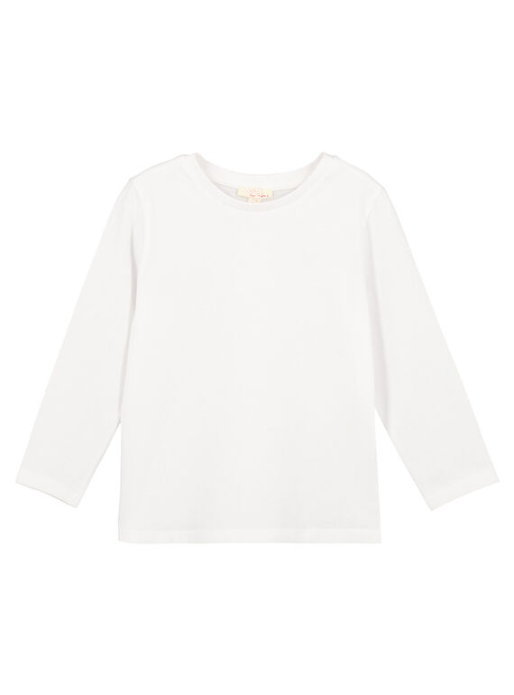 Camiseta lisa Blanco Manga larga GOESTEE1 / 19W902U3D32000