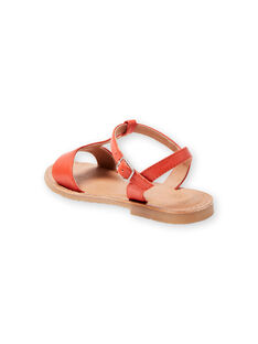 Sandalias de color naranja para niña LFSANDMADDIE / 21KK3551D0E400
