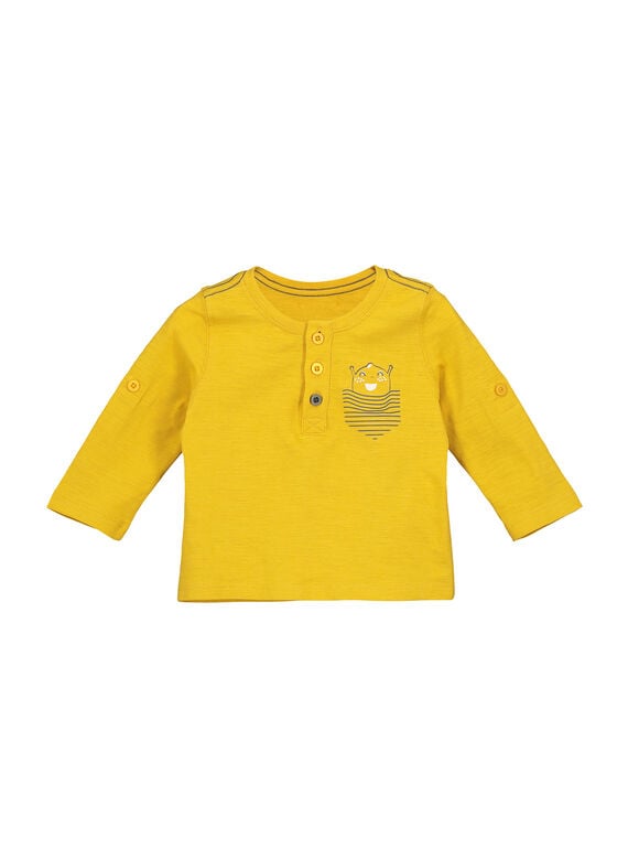 Camiseta con cuello tunecino para bebé niño FUJOTUN1 / 19SG1031TML412