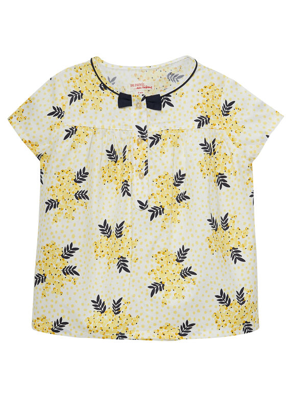 Blusa de manga corta con estampado floral JASOCHEM / 20S90181CHE001