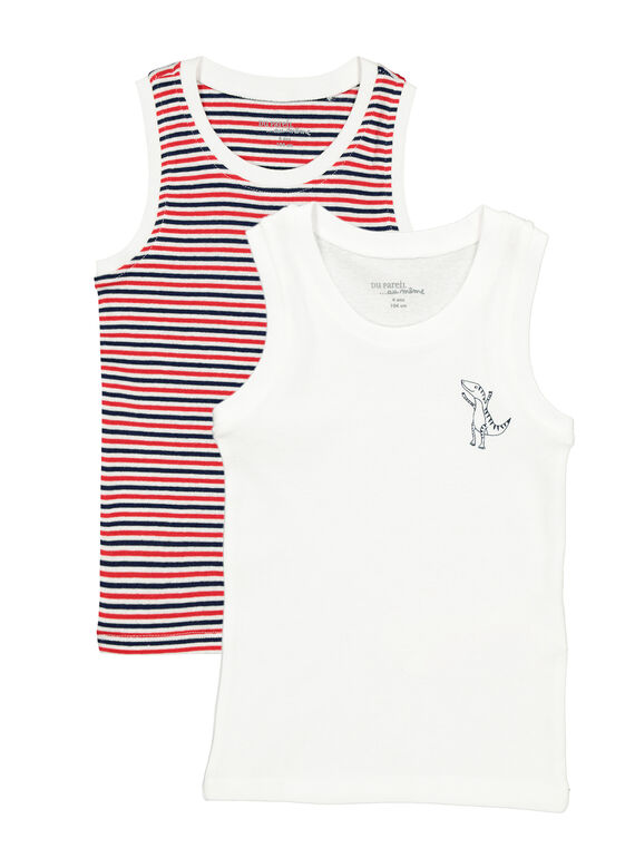 Pack de camisetas de tirantes para niño FEGODELROU / 19SH12I1HLI000