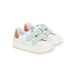 Zapatillas de piel blancas