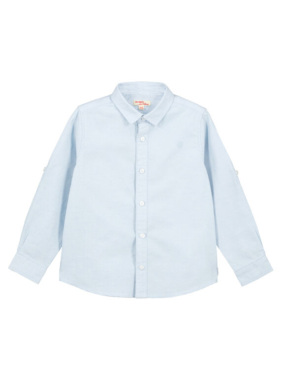 Camisa Azul de tela Oxford GOESCHEM1 / 19W902U2D4GC218