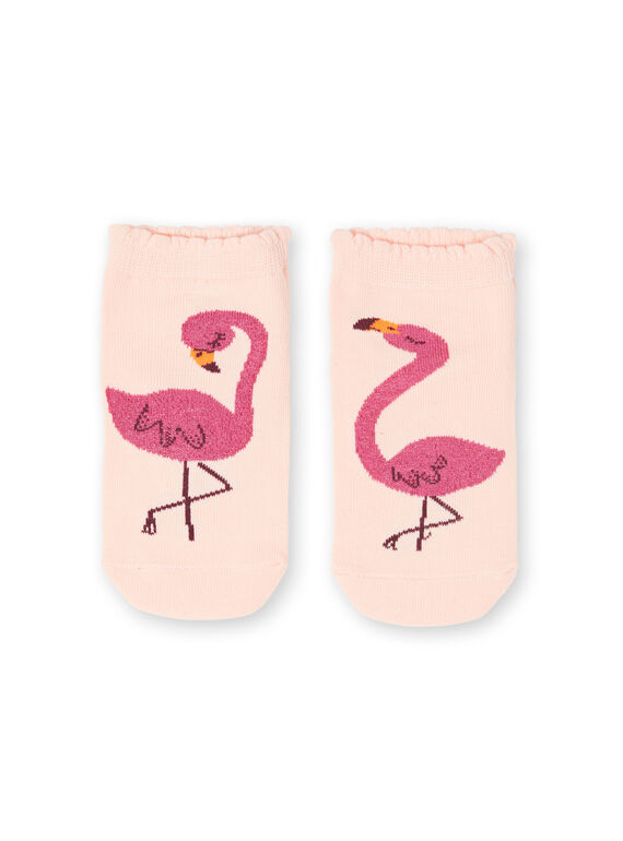 Calcetines de color rosa empolvado, para niña LYATERSOCK / 21SI01V1SOQD322