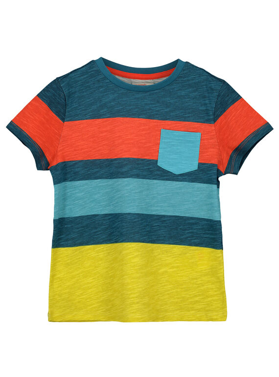 Camiseta de rayas para niño FOCUTI6 / 19S902N1TMC715
