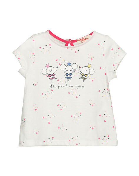 Camiseta de manga corta para bebé niña FICOTI / 19SG0981TMC000