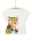 Camiseta de color crudo con lentejuelas reversibles para niña NAGATI1 / 22S901O2TMC001