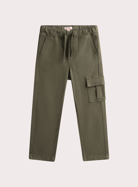 Pantalón cargo verde  WOJOPANTA2 / 25S902K4PAN609