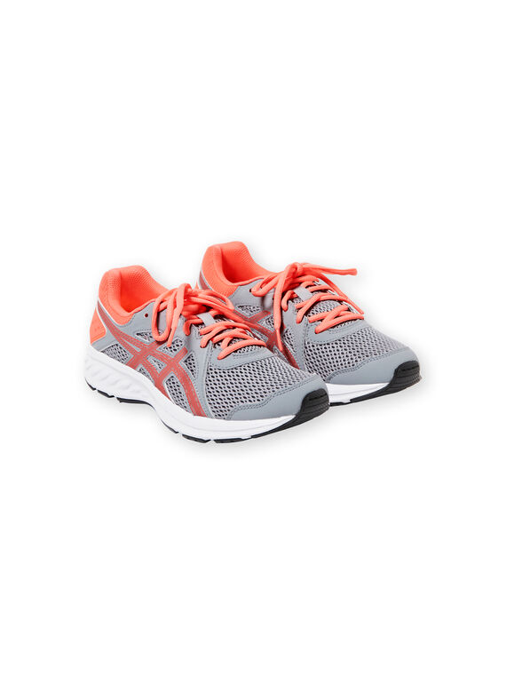 Zapatillas Asics de color gris para niña GFJOLT2G / 19WK35P2D4Q940