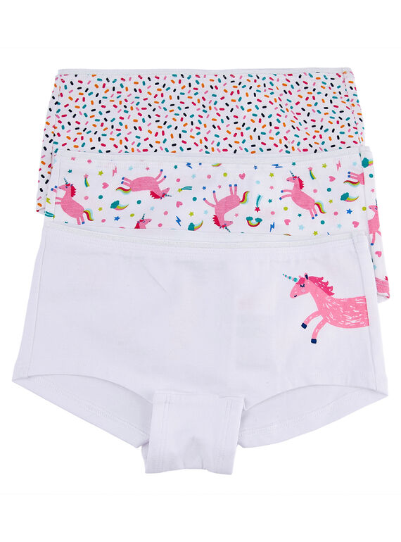 Shorty de color blanco JEFAHOTLIC / 20SH1131SHY000