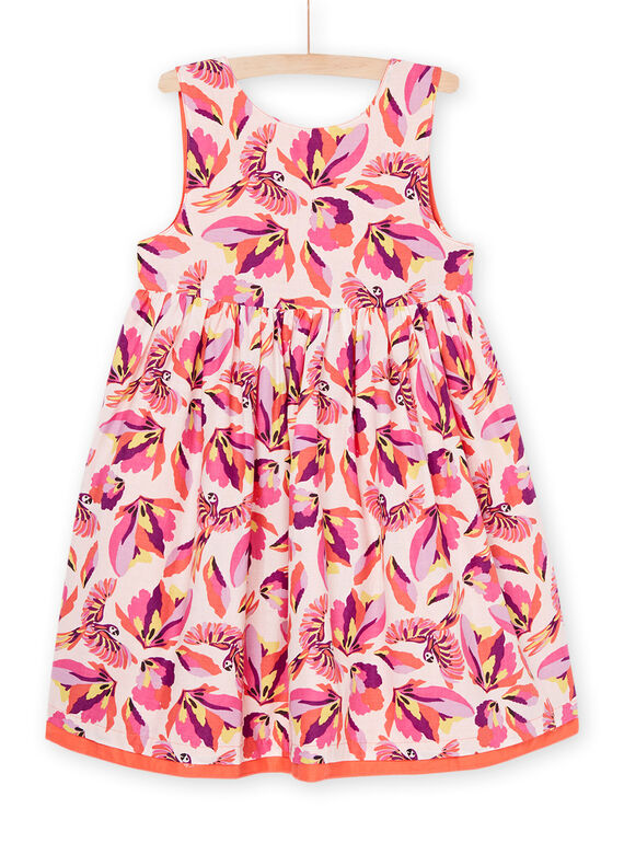 Vestido reversible rosa y naranja RANEOROB3 / 23S901O3ROBD310