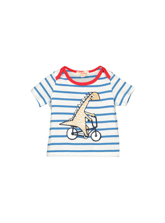 Camiseta estampada de manga corta para bebé niño FUTOTI4 / 19SG10L3TMC099