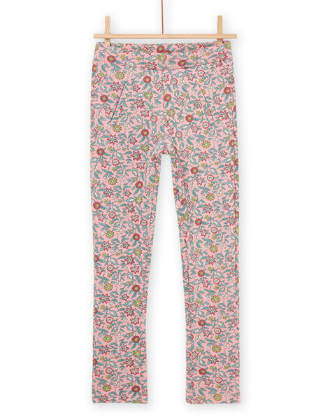 Pantalón de muletón con estampado floral PARHUPANT / 22W901Q1PAN303