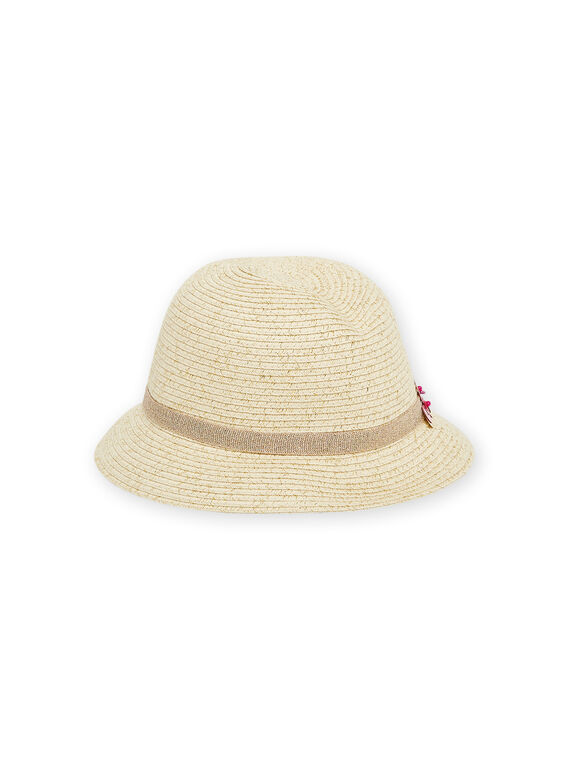 Sombrero de rafia para niña NYABACHAP1 / 22SI0111CHA009