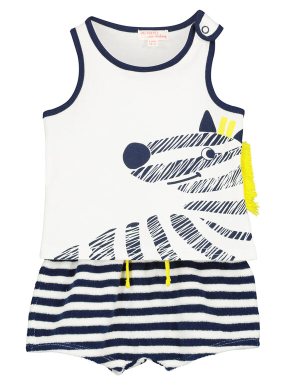 Conjunto de camiseta de tirantes y short para bebé niño FUPLAENS2 / 19SG10P2ENS000