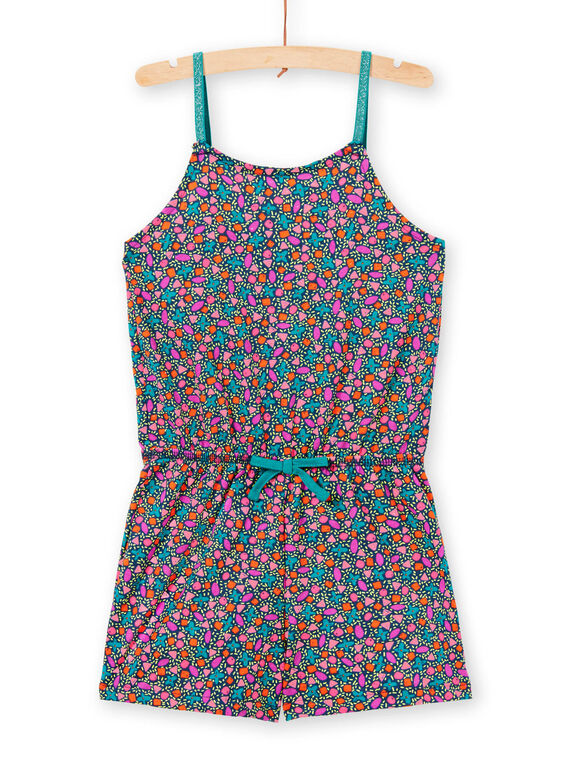 Mono de tirantes finos con estampado multicolor LAPLACOMB1 / 21S901T3CBL716
