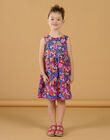 Vestido azul y rosa reversible RAJUNROB2 / 23S901U2ROBC209