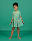 Vestido de color verde almendra para niña NAGAROB3 / 22S901O3ROB611