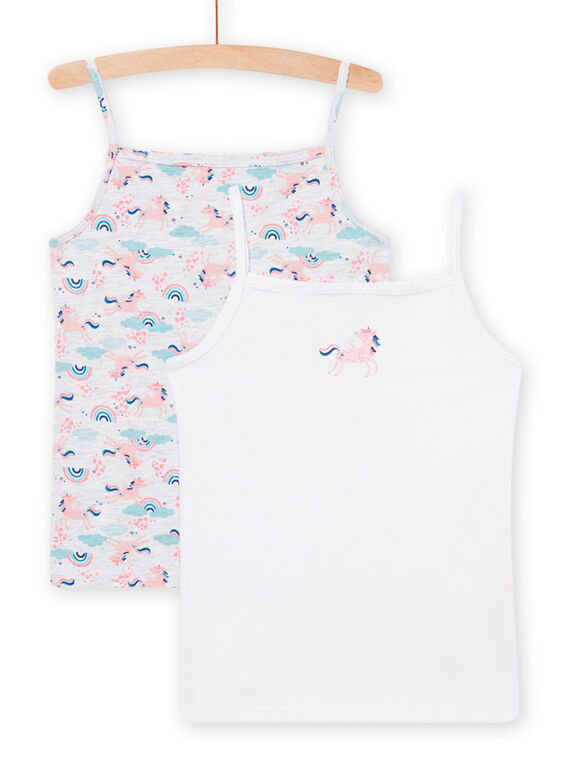 Pack de 2 camisetas de tirantes PEFADELIC / 22WH1141HLIJ920