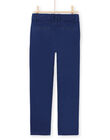 Pantalón azul marino para niño MOESPACHI1 / 21W902E2PAN070