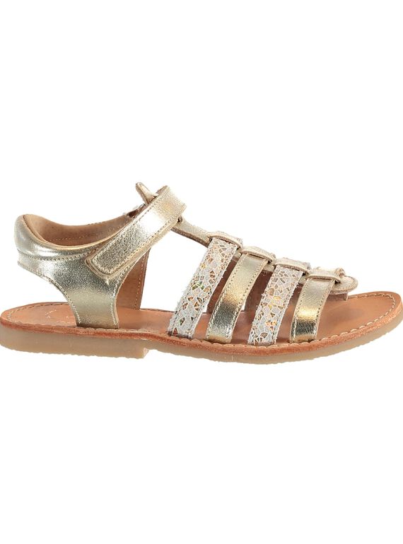 Sandalias de color dorado JFSANDMIND / 20SK35Z6D0E954