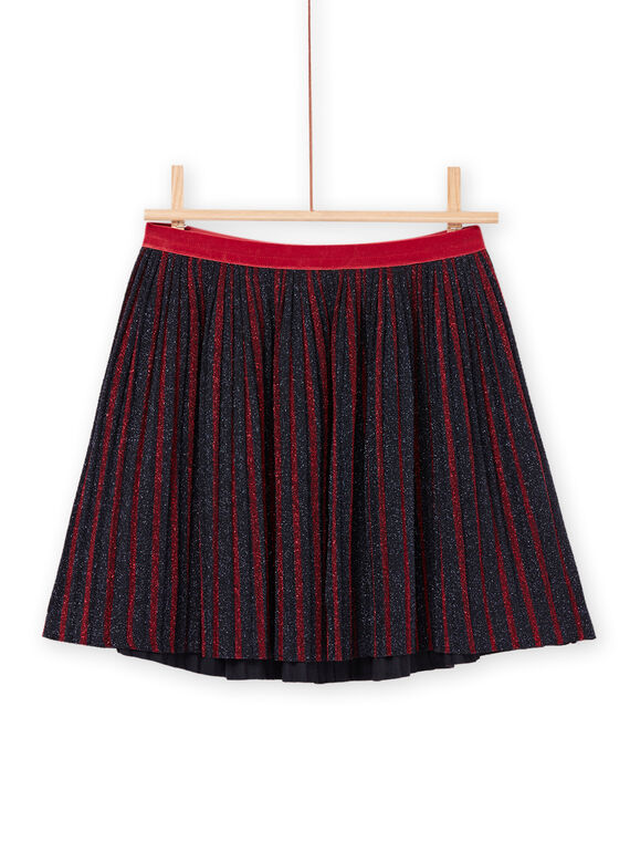 Falda de rayas de lúrex PAGOJUP2 / 22W901O2JUP070