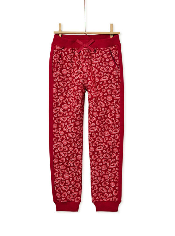 Red JOGGING PANT KAJOBAJOG3EX / 20W90156D2AF504