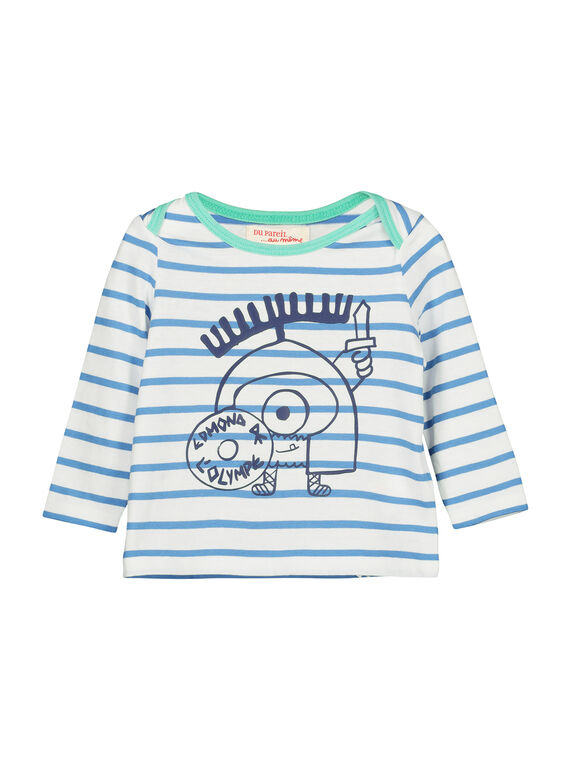 Camiseta de rayas para bebé niño FUNETEE2 / 19SG10B2TML099