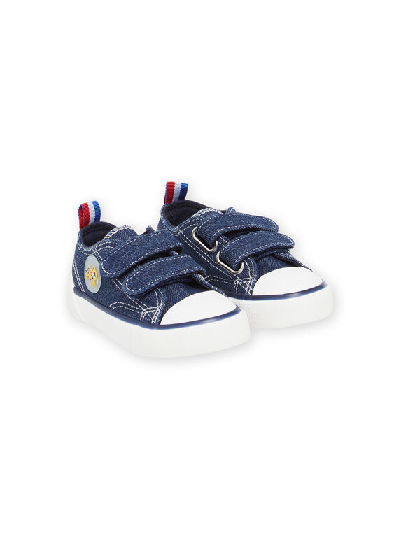 Zapatillas de tela vaquera con parche de tigre RUTOILTIGRE / 23KK3874D16P269