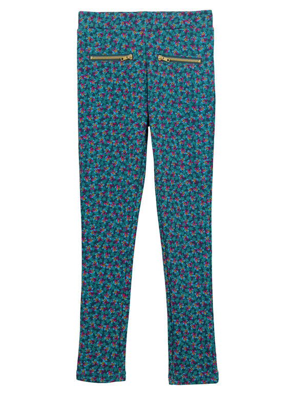 Pantalón estampado con pelo artificial GATUPANT / 19W901Q1PAN714